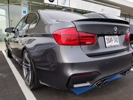2016 BMW M3 rear